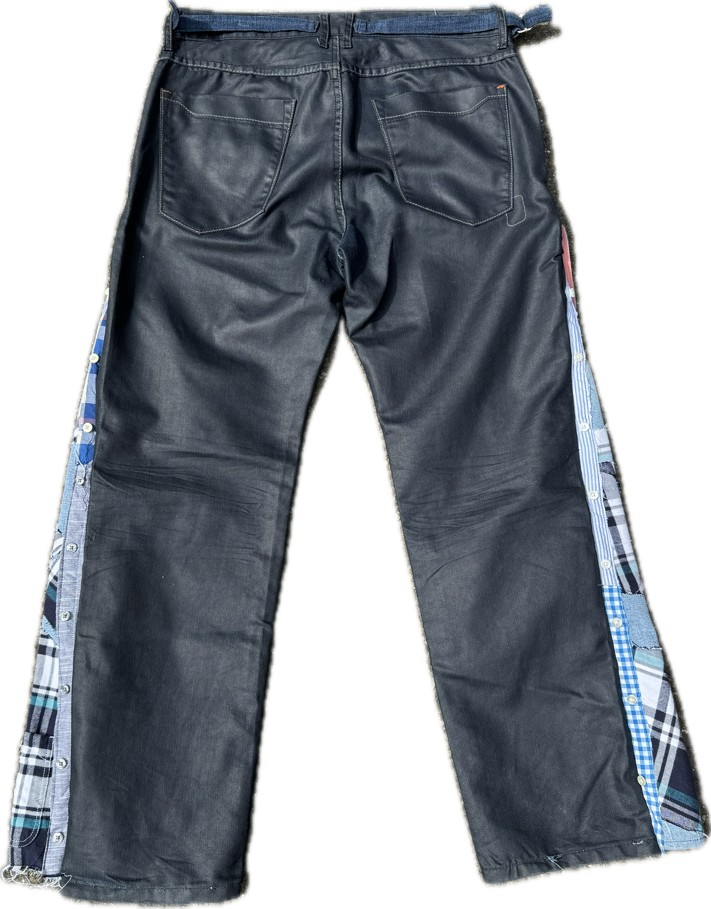 perception button trousers