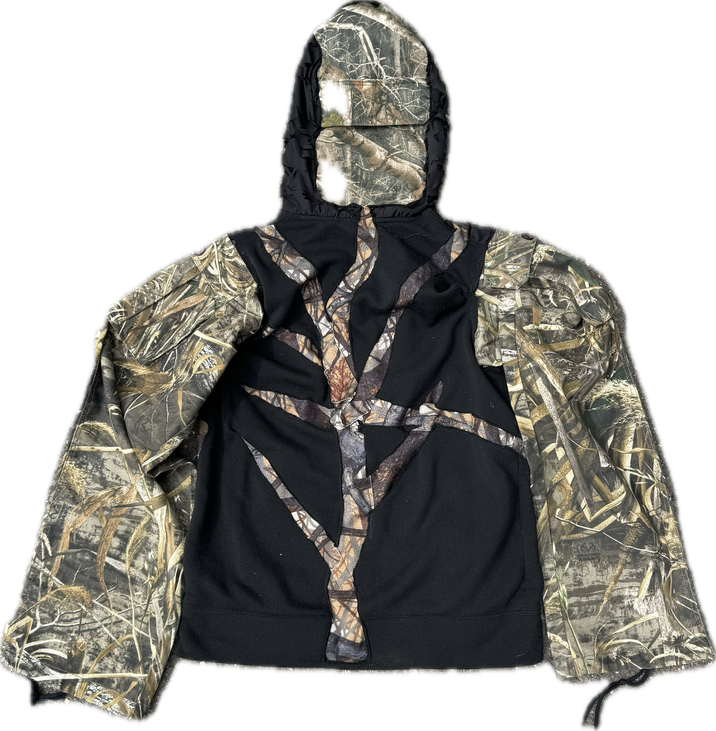 twisted branches zip up