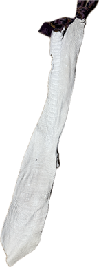Ostrich Leather Tie