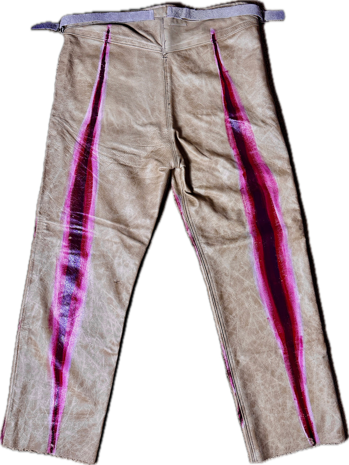 Flesh Leather Pants