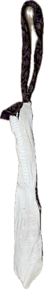 Ostrich Leather Tie