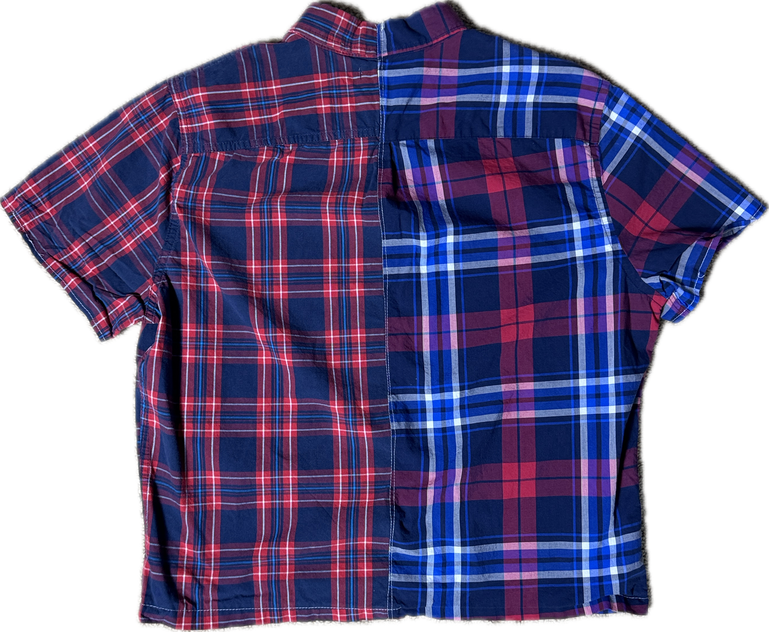 Split Screen Button Down (short sleeve)