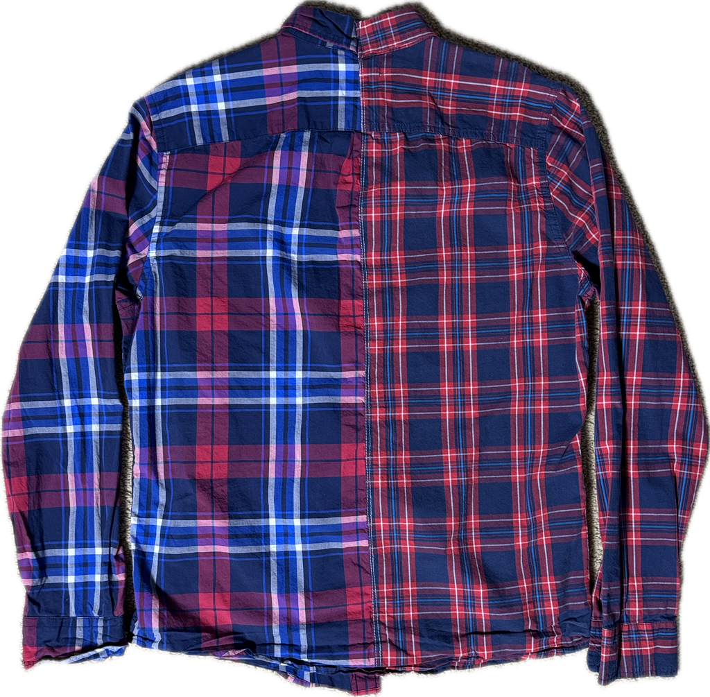 Split Screen Button Down (Long sleeve)
