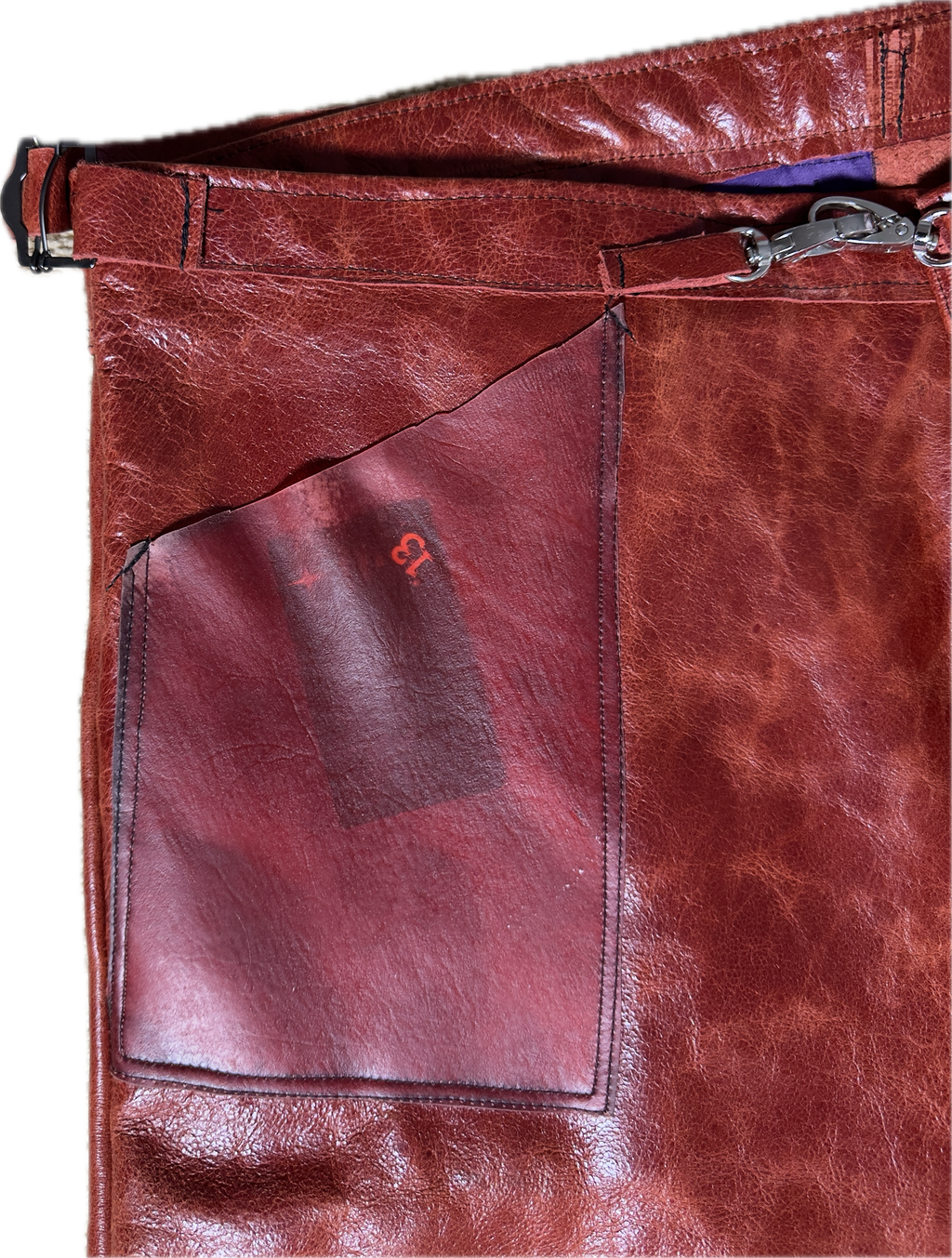 Hematoma Leather Pants