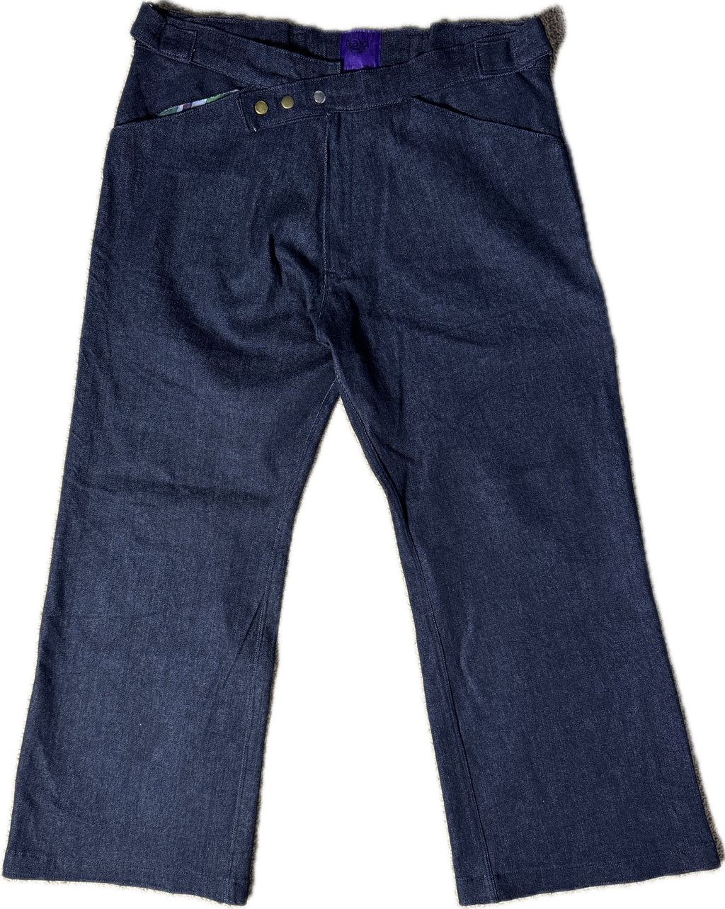 Triple Snap Bootcut Jeans
