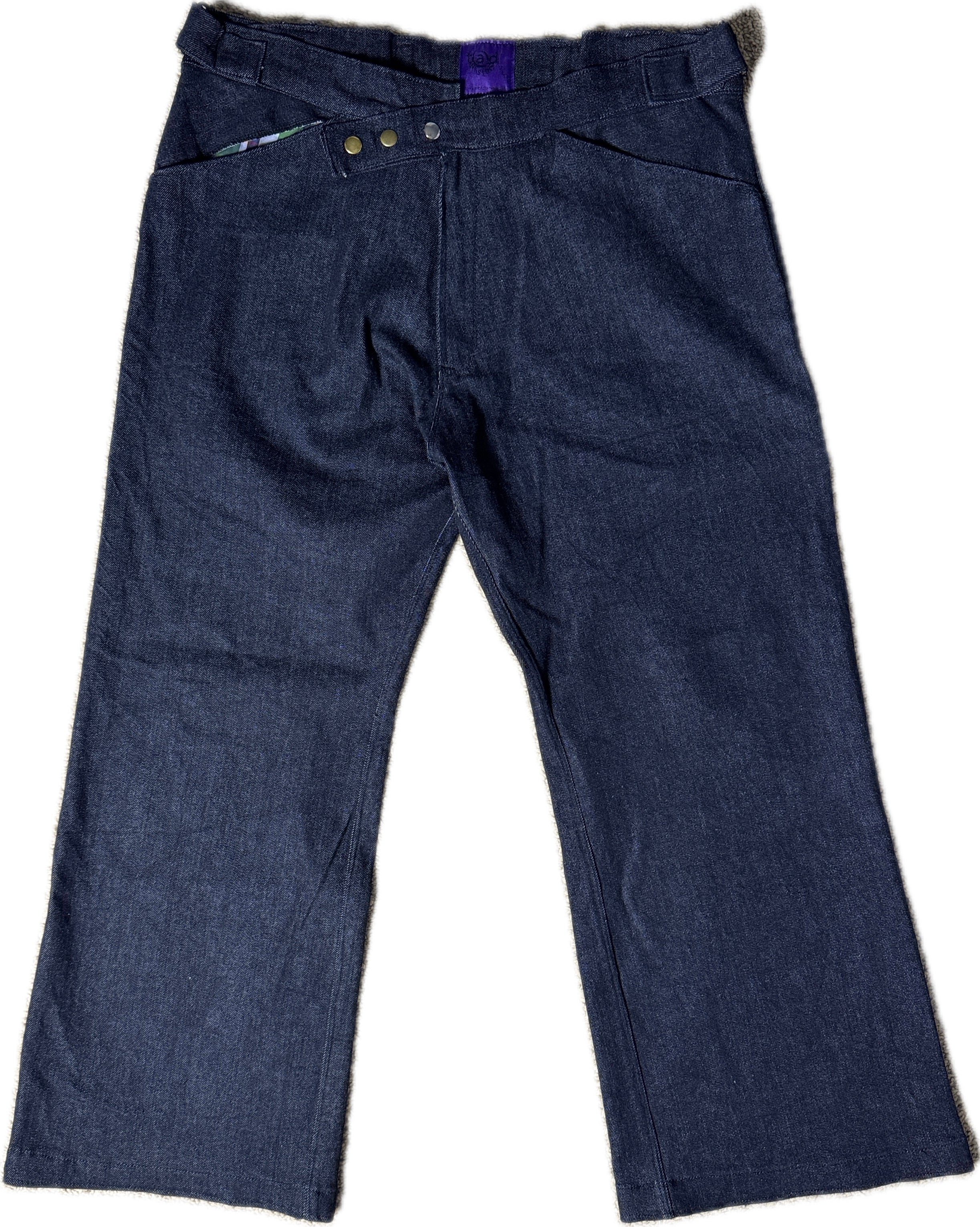 Triple Snap Bootcut Jeans