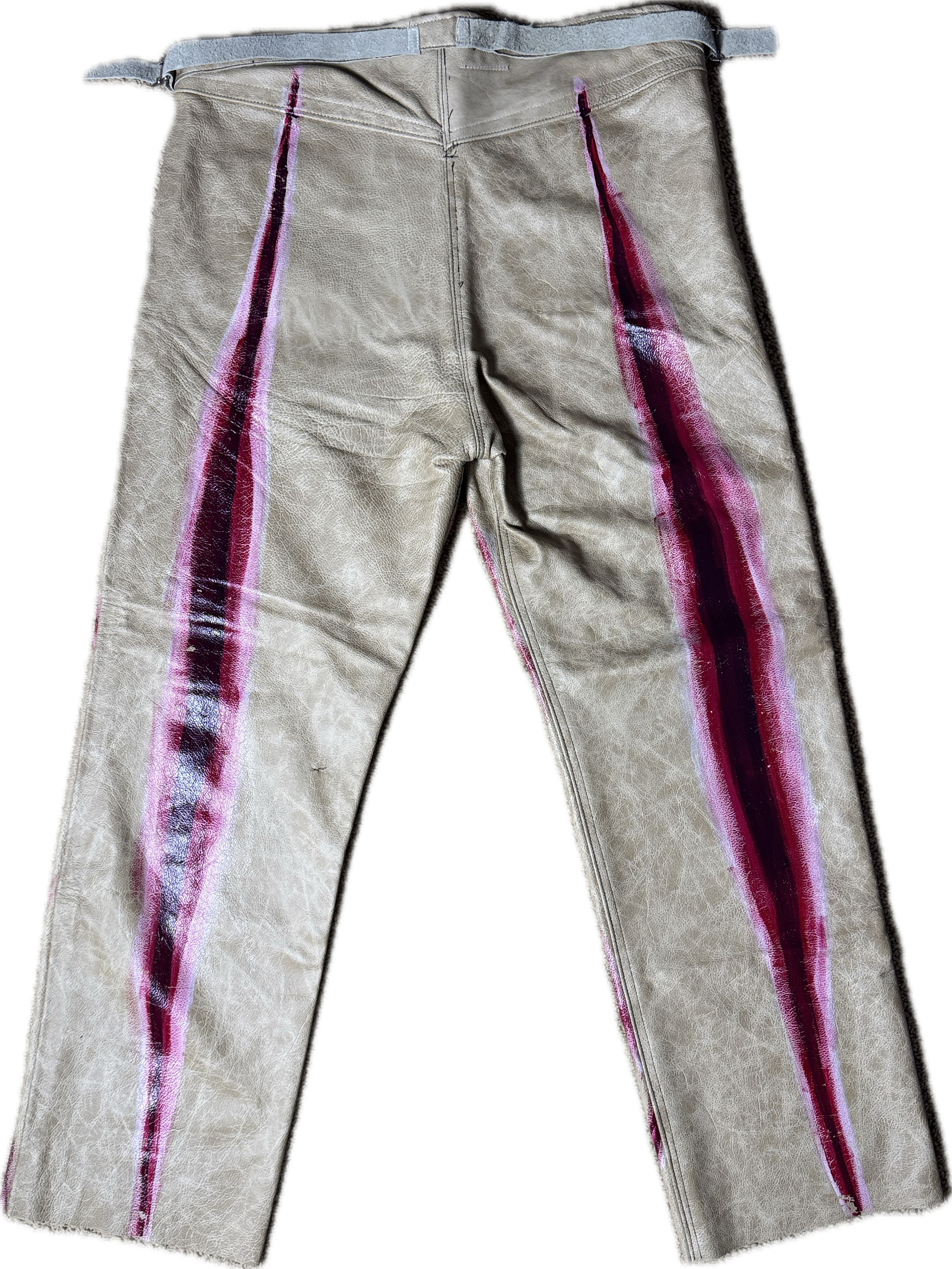 Flesh Leather Pants