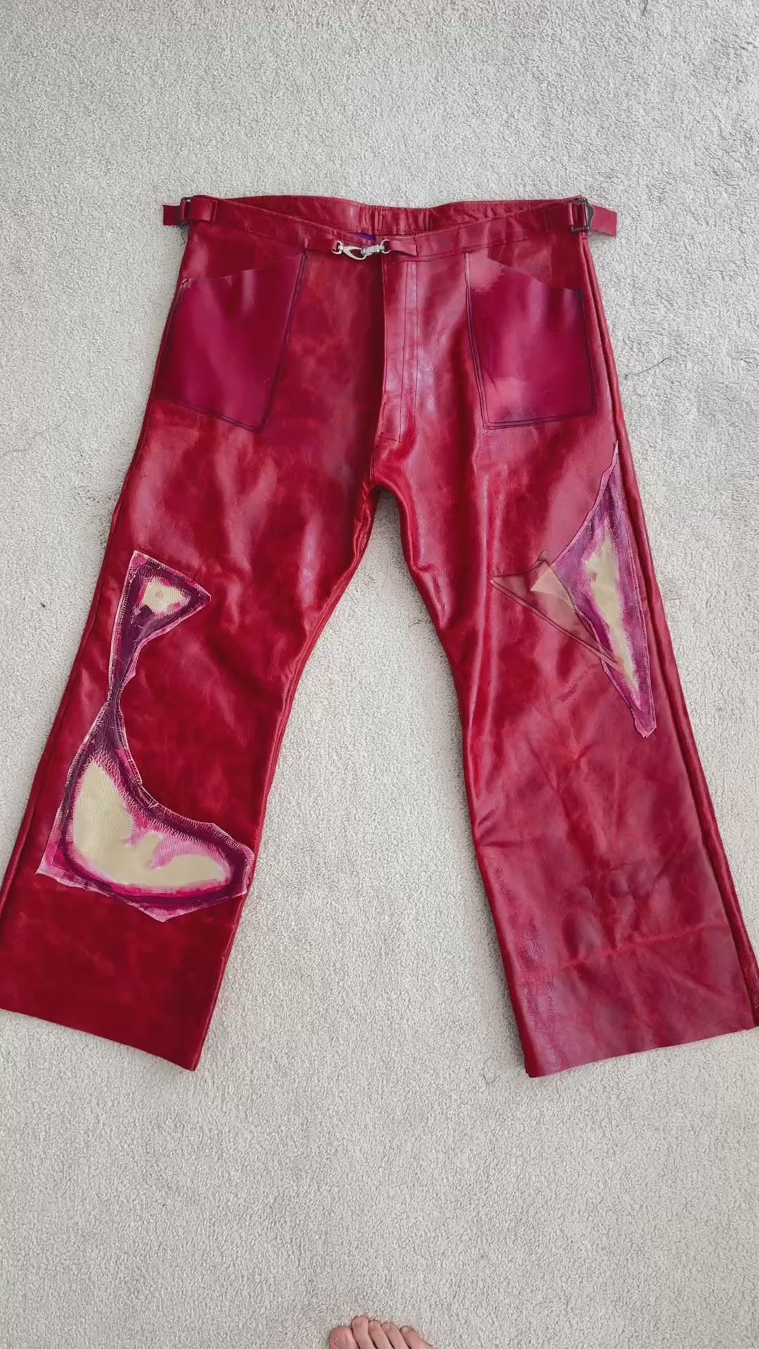 Hematoma Leather Pants