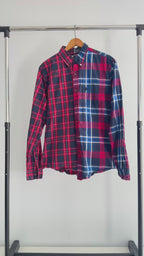 Split Screen Button Down (Long sleeve)